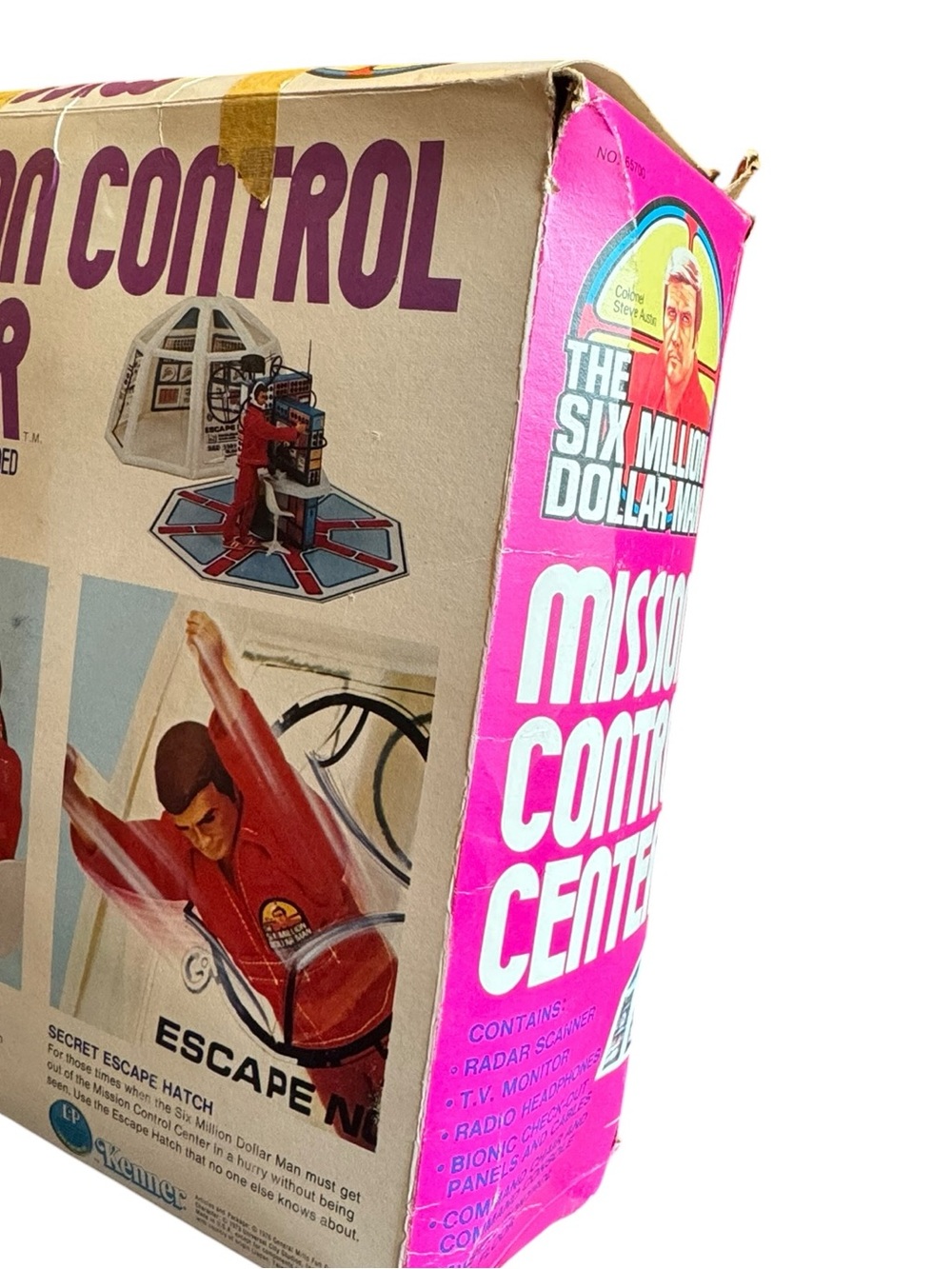 The Six Million Dollar Man Mission Control Center Playset Vintage - Picture 7 of 11